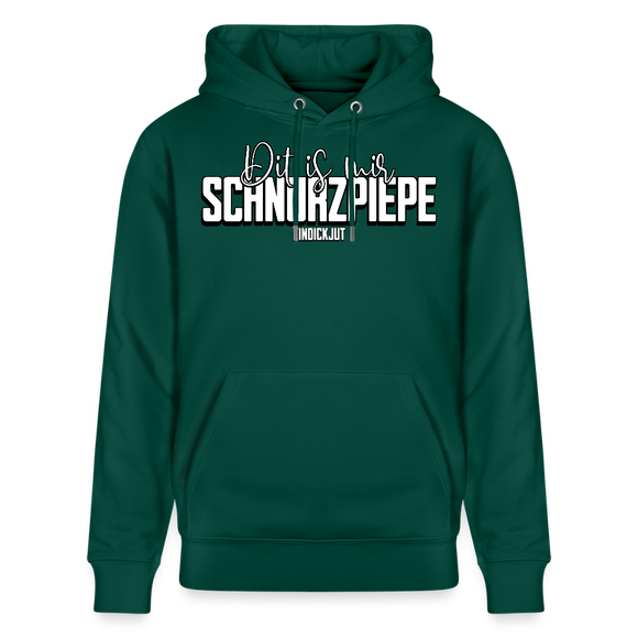 SCHNURZPIEPE-Unisex Bio-Hoodie - Forest