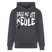 PASS MA UFF KEULE-Unisex Bio-Hoodie II - Indigoblau