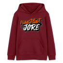 HAUPTSTADTJÖRE-Teenager Bio-Hoodie - Burgunderrot
