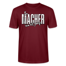 DER MACHER VON DIT JANZE - Unisex T-Shirt - Burgunderrot