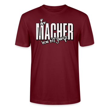 DER MACHER VON DIT JANZE - Unisex T-Shirt - Burgunderrot