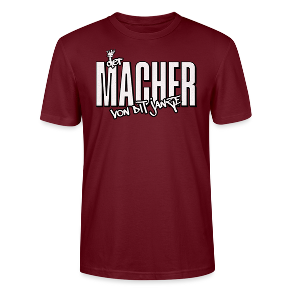 DER MACHER VON DIT JANZE - Unisex T-Shirt - Burgunderrot