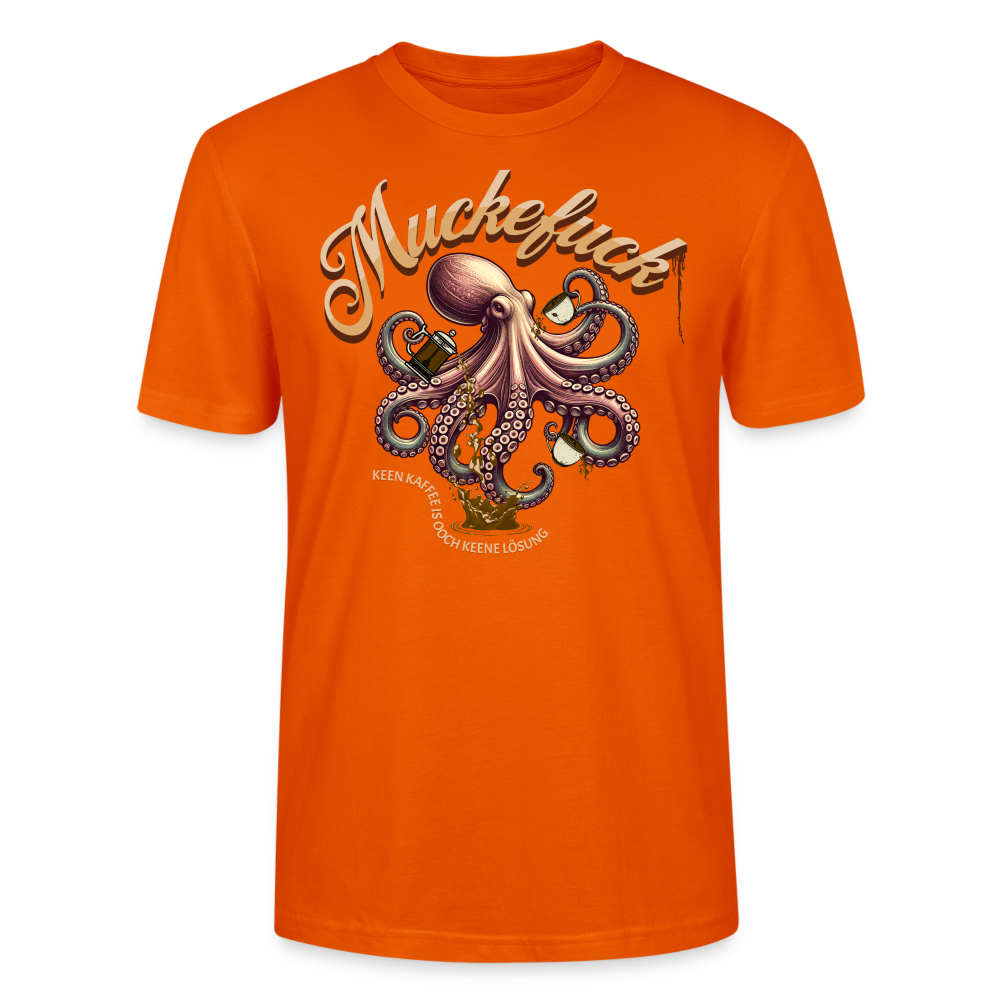 MUCKEFUCK - Unisex BIO T-Shirt - Tieforange