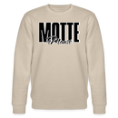 MOTTE UND MAUSI-Unisex Bio-Sweatshirt - Beige
