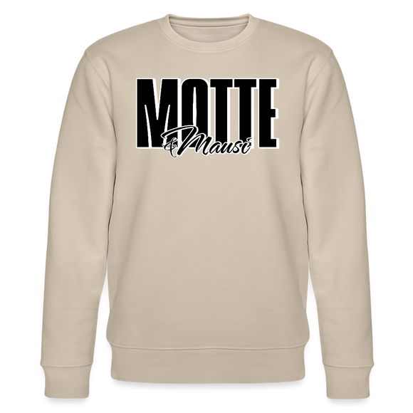 MOTTE UND MAUSI-Unisex Bio-Sweatshirt - Beige