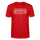 Berliner Spruch-ICK WUNDER MIR-Unisex T-Shirt BIO - Rot