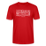 Berliner Spruch-ICK WUNDER MIR-Unisex T-Shirt BIO - Rot
