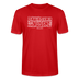 Berliner Spruch-ICK WUNDER MIR-Unisex T-Shirt BIO - Rot