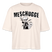 MESCHUGGE - Frauen Boxy Bio-T-Shirt - Naturweiß