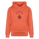 KLADDERADATSCH - Unisex Bio-Hoodie - Hellrot