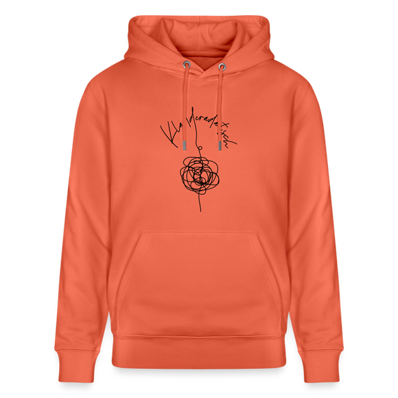 KLADDERADATSCH - Unisex Bio-Hoodie - Hellrot