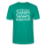 VAFATZ DA VOM JELÄNDE-Unisex T-Shirt Bio-Berliner Schnauze - Blaugrün