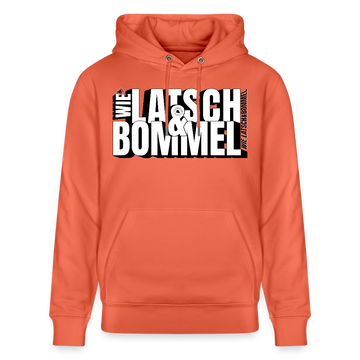 WIE LATSCH UND BOMMEL - Unisex Bio-Hoodie - Hellrot