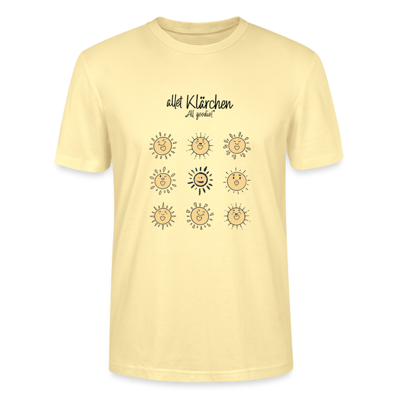 allet KLÄRCHEN-Unisex T-Shirt - Creme