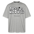MACH N KOPP ZU-Oversized Unisex Bio T-Shirt II - Grau meliert