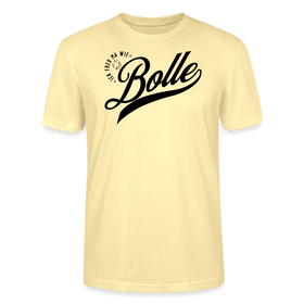 ICK FREU MA WIE BOLLE-Unisex T-Shirt BIO - Creme