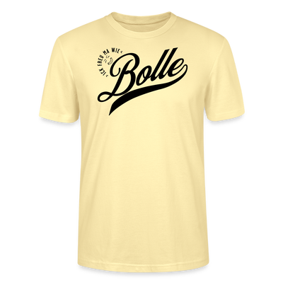 ICK FREU MA WIE BOLLE-Unisex T-Shirt BIO - Creme