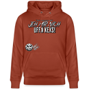 JEH MIR NICH UFFN KEKS-Unisex Bio-Hoodie II - Terrakotta