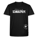 SCHNURZPIEPE-Männer Premium BIO T-Shirt - Schwarz