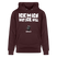 ICK MACH WAT ICK WILL-Unisex Bio-Hoodie - Maroon