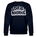 DIT IS KNORKE-Unisex Bio-Sweatshirt mit echt Berliner Schnauze - Navy