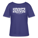 Berliner Spruch-KANNSTE KNICKEN-Rundhals Frauen Bio-T-Shirt - Dämmerung