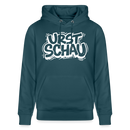 Ostalie-Unisex Bio-Hoodie-URST SCHAU - Dunkles Petrol