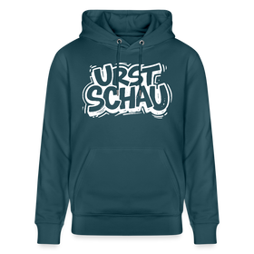 Ostalie-Unisex Bio-Hoodie-URST SCHAU - Dunkles Petrol