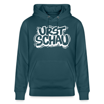 Ostalie-Unisex Bio-Hoodie-URST SCHAU - Dunkles Petrol