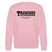Berliner Begrüssung-TACHCHEN IHR FLITZPIEPEN-Unisex Bio-Sweatshirt - Hellrosa