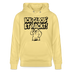 Berliner Spruch-ICK GLOOB ET HACKT!-Unisex Bio-Hoodie - Gelb Viva 