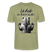 Ick hab die Faxen dicke!-Unisex T-Shirt Bio - Nebelgrün