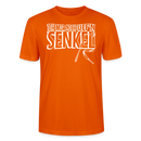 JEH MIR NICH UFFN SENKEL-Unisex T-Shirt BIO II - Tieforange