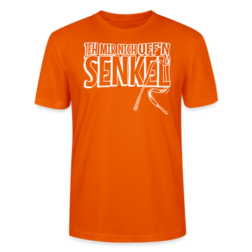 JEH MIR NICH UFFN SENKEL-Unisex T-Shirt BIO II - Tieforange