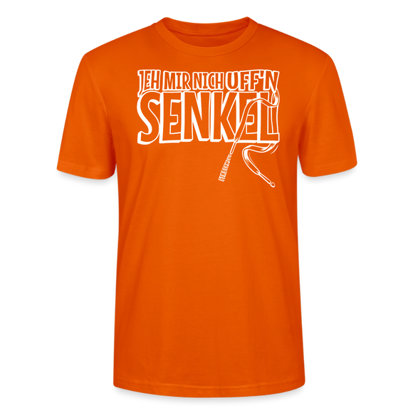 JEH MIR NICH UFFN SENKEL-Unisex T-Shirt BIO II - Tieforange