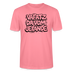 Berliner Spruch-VAFATZ DA VOM JELÄNDE-Unisex T-Shirt BIO - Pink 