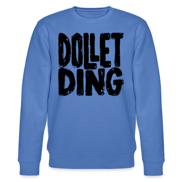 DOLLET DING-Unisex Bio-Sweatshirt - Blau