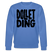 DOLLET DING-Unisex Bio-Sweatshirt - Blau