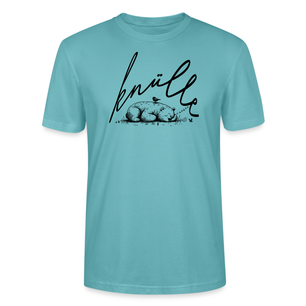 KNÜLLE - Unisex BIO T-Shirt - Pastelltürkis