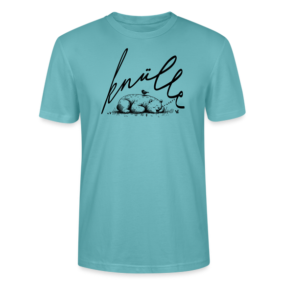 KNÜLLE - Unisex BIO T-Shirt - Pastelltürkis