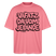 Berliner Schnauze-VAFATZ DA VOM JELÄNDE-Oversized Unisex Bio T-Shirt - Pink 