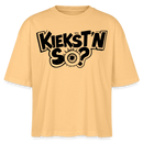 Berlin Shirt mit Berliner Schnauze -KIEKSTN SO?Frauen Boxy Bio-T-Shirt - Mispel