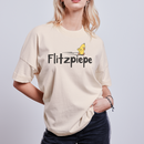 DIE FLITZPIEPE - Unisex Oversize Bio-T-Shirt - Naturweiß