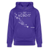 Weihnachten in Berlin 25-JIBT NÜSCHT-Unisex Bio-Hoodie - Purple Love 