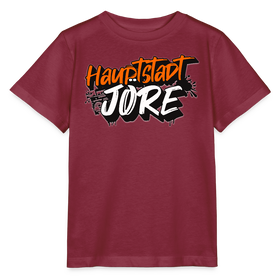 HAUPTSTADTJÖRE- BIO Kinder T-Shirt - Burgunderrot