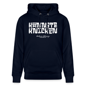 Berliner Schnauze - KANNSTE KNICKEN-Unisex Bio-Hoodie - Navy