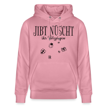 JIBT NÜSCHT in Berlin zu Weihnachten-Unisex Bio-Hoodie - Lila Traum