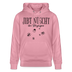 JIBT NÜSCHT in Berlin zu Weihnachten-Unisex Bio-Hoodie - Lila Traum