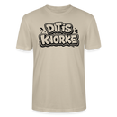 DIT IS KNORKE-Unisex T-Shirt Bio mit Berliner Spruch - Beige