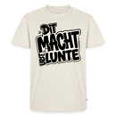 DIT MACHT URST LUNTE-Männer Premium BIO T-Shirt mit Berliner Schnauze - Naturweiß